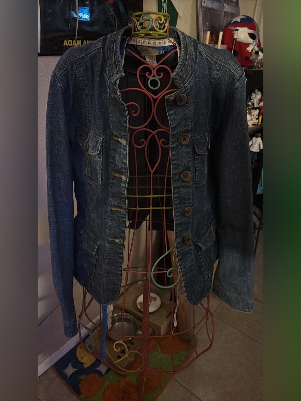 Dark Blue Denim Jacket